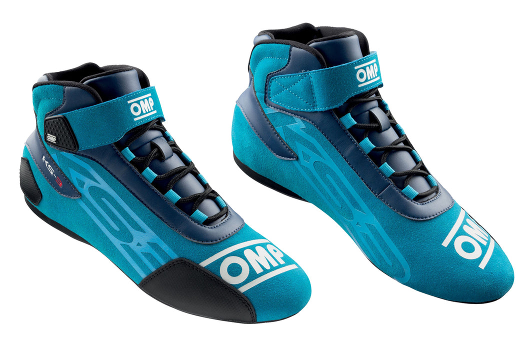 OMP RACING, INC. IC82624439 KS-3 Shoes Blue And Cyan Size 39