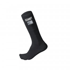 OMP RACING, INC. IE0-0766-A01-071-L One Socks Black Size Large