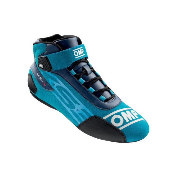 OMP RACING, INC. KC0-0826-A01-244-40 KS-3 Shoes Blue And Cyan Size 40