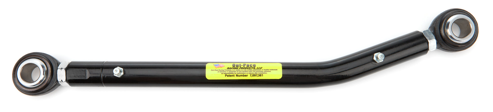 OUT-PACE RACING PRODUCTS 50-120-M2 Greasable Bent LR St Tube Assy 5/8in Moly