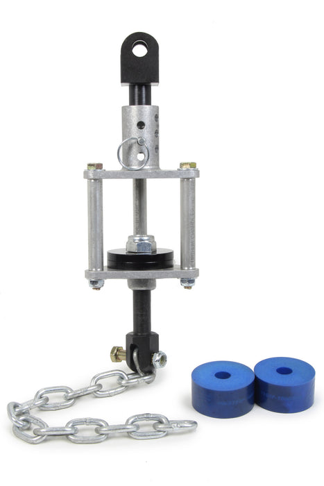 OUT-PACE RACING PRODUCTS 51-012-KIT-BLUE Limiter Left Rear Double Bushing W/ RE Blue Bump