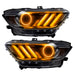 Oracle Lighting 2267-335 2015-2017 Ford Mustang V6/GT/Shelby ColorSHIFT DRL Upgrade w/Halo Kit - Truck Part Superstore