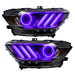 Oracle Lighting 2267-335 2015-2017 Ford Mustang V6/GT/Shelby ColorSHIFT DRL Upgrade w/Halo Kit - Truck Part Superstore