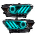 Oracle Lighting 2267-335 2015-2017 Ford Mustang V6/GT/Shelby ColorSHIFT DRL Upgrade w/Halo Kit - Truck Part Superstore