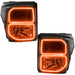 Oracle Lighting 2383-335 ORACLE Lighting 2011-2016 Ford F-250/350 Superduty LED Headlight Square Halo Kit - Truck Part Superstore