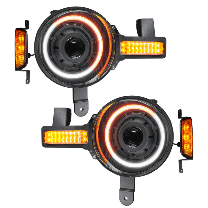 Oracle Lighting 5886-023 ORACLE Lighting Oculus Bi-LED Projector Headlights for 2021+ Ford Bronco - Truck Part Superstore