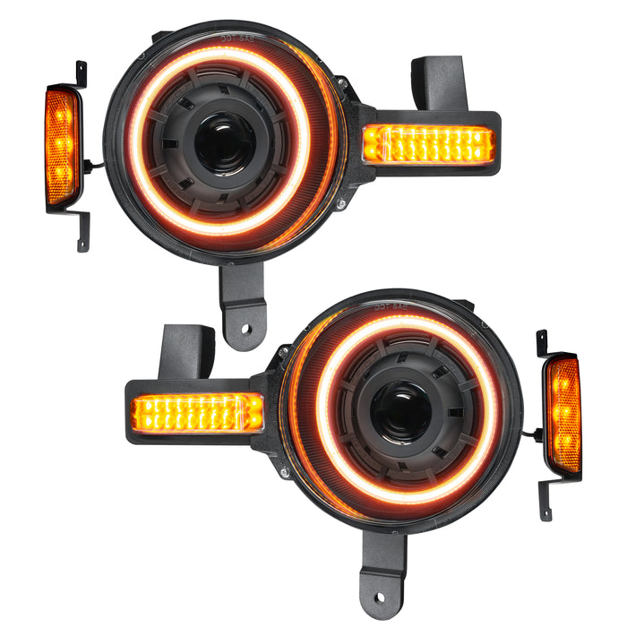 Oracle Lighting 5886-023 ORACLE Lighting Oculus Bi-LED Projector Headlights for 2021+ Ford Bronco - Truck Part Superstore