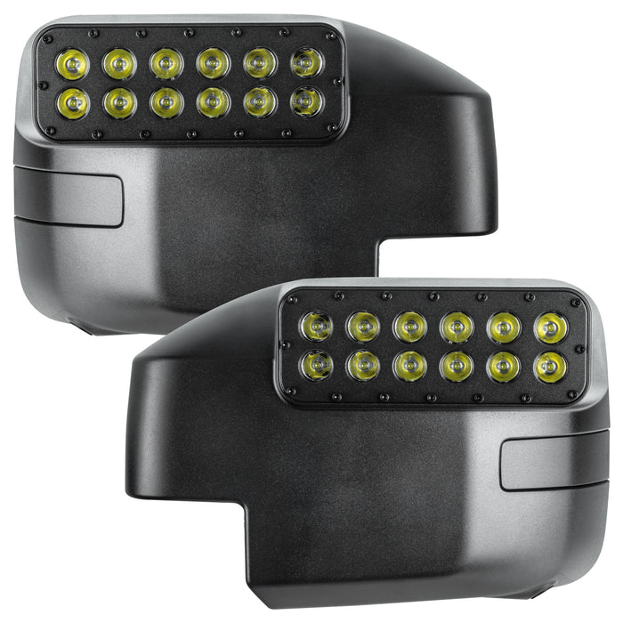Oracle Lighting 5894-001 ORACLE Lighting 2021-2023 Ford Bronco LED Off-Road Side Mirror Ditch Lights - Truck Part Superstore
