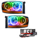Oracle Lighting 7032-335 2006 Dodge Ram Pre-Assembled LED Halo Headlights - (Chrome Housing) - Truck Part Superstore