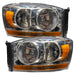 Oracle Lighting 7032-335 2006 Dodge Ram Pre-Assembled LED Halo Headlights - (Chrome Housing) - Truck Part Superstore