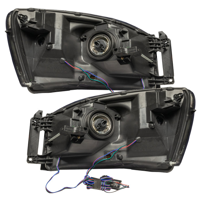 Oracle Lighting 7032-335 2006 Dodge Ram Pre-Assembled LED Halo Headlights - (Chrome Housing) - Truck Part Superstore