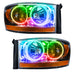 Oracle Lighting 7032-335 2006 Dodge Ram Pre-Assembled LED Halo Headlights - (Chrome Housing) - Truck Part Superstore
