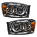 Oracle Lighting 7034-335 ORACLE Lighting 2007-2008 Dodge Ram Pre-Assembled LED Halo Headlights - Truck Part Superstore