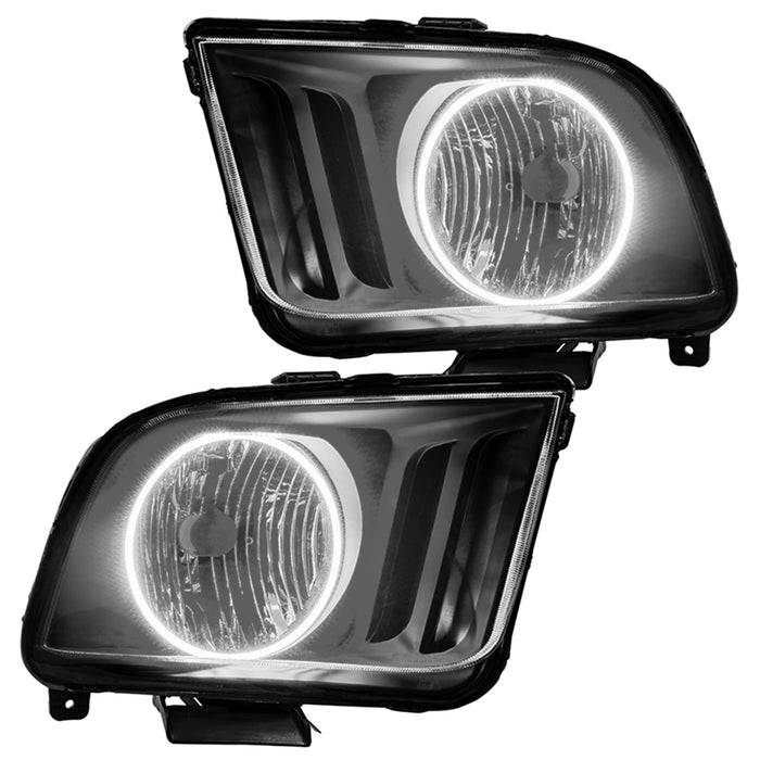 Oracle Lighting 7048-335 ORACLE Lighting 2005-2009 Ford Mustang Pre-Assembled LED Halo Headlights - Truck Part Superstore