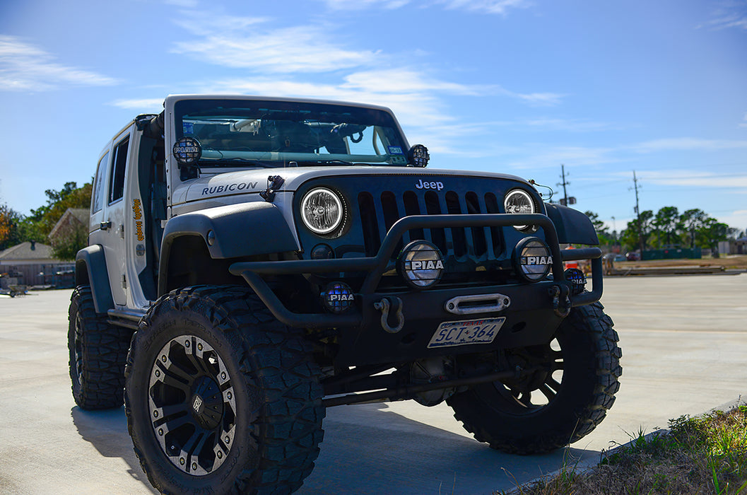Oracle Lighting 7079-335 ORACLE Lighting 2007-2016 Jeep Wrangler JK Pre-Assembled LED Halo Headlights - Truck Part Superstore