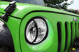 Oracle Lighting 7079-335 ORACLE Lighting 2007-2016 Jeep Wrangler JK Pre-Assembled LED Halo Headlights - Truck Part Superstore