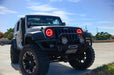 Oracle Lighting 7079-335 ORACLE Lighting 2007-2016 Jeep Wrangler JK Pre-Assembled LED Halo Headlights - Truck Part Superstore