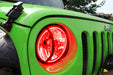 Oracle Lighting 7079-335 ORACLE Lighting 2007-2016 Jeep Wrangler JK Pre-Assembled LED Halo Headlights - Truck Part Superstore