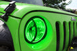 Oracle Lighting 7079-335 ORACLE Lighting 2007-2016 Jeep Wrangler JK Pre-Assembled LED Halo Headlights - Truck Part Superstore