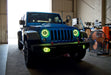 Oracle Lighting 7079-335 ORACLE Lighting 2007-2016 Jeep Wrangler JK Pre-Assembled LED Halo Headlights - Truck Part Superstore