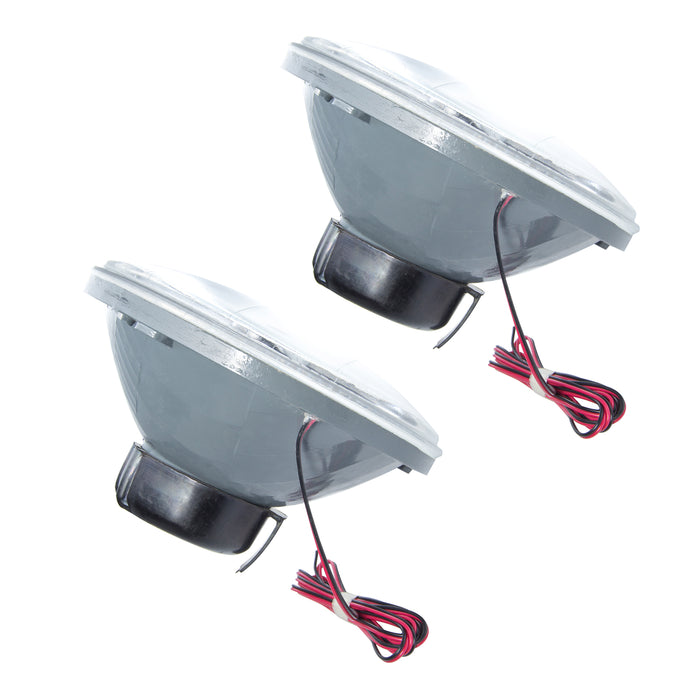 Oracle Lighting 7081-002 ORACLE Lighting 1997-2006 Jeep Wrangler TJ Pre-Assembled LED Halo Headlights - Truck Part Superstore