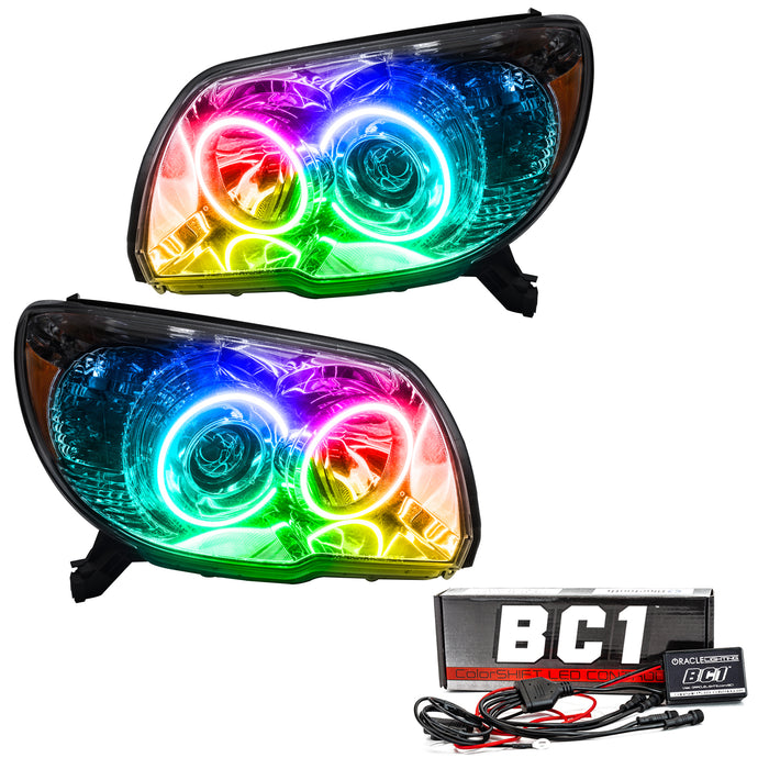 Oracle Lighting 7090-335 2006-2009 Toyota 4-Runner Sport Pre-Assembled LED Halo Headlights - Truck Part Superstore