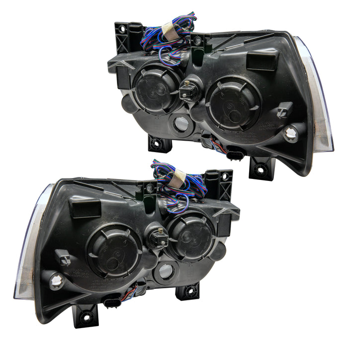 Oracle Lighting 7123-335 2011-2014 Dodge Charger Pre-Assembled LED Halo Headlights - (Non-HID) - Truck Part Superstore