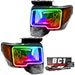 Oracle Lighting 7187-335 2009-2014 Ford F-150 Pre-Assembled LED Halo Headlights - (Chrome Housing) - Truck Part Superstore