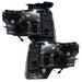 Oracle Lighting 7188-335 2009-2014 Ford F-150 Pre-Assembled LED Halo Headlights - (Black Housing) - Truck Part Superstore