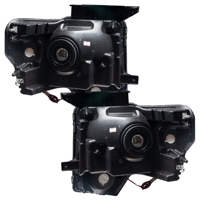 Oracle Lighting 7188-335 2009-2014 Ford F-150 Pre-Assembled LED Halo Headlights - (Black Housing) - Truck Part Superstore