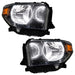 Oracle Lighting 7204-335 2014-2017 Toyota Tundra Pre-Assembled LED Halo Headlights - (Dual Halo Kit) - Truck Part Superstore