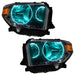 Oracle Lighting 7204-335 2014-2017 Toyota Tundra Pre-Assembled LED Halo Headlights - (Dual Halo Kit) - Truck Part Superstore