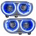 Oracle Lighting 7720-335 2008-2014 Dodge Challenger Pre-Assembled LED Halo Headlights - (Non-HID) - Truck Part Superstore