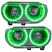 Oracle Lighting 7720-335 2008-2014 Dodge Challenger Pre-Assembled LED Halo Headlights - (Non-HID) - Truck Part Superstore