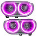 Oracle Lighting 7720-335 2008-2014 Dodge Challenger Pre-Assembled LED Halo Headlights - (Non-HID) - Truck Part Superstore