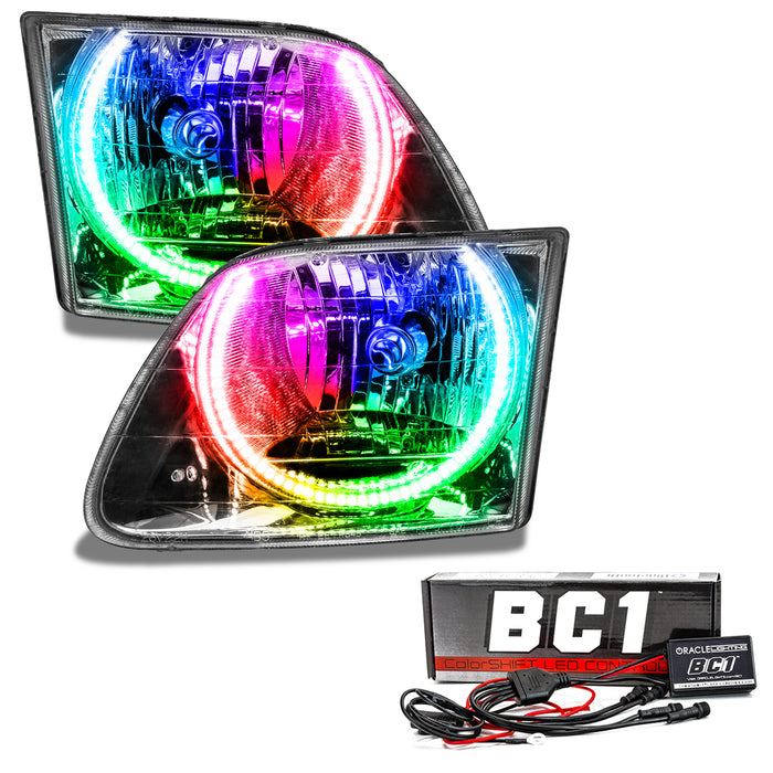 Oracle Lighting 7733-335 ORACLE Lighting 1997-2003 Ford F-150 Pre-Assembled LED Halo Headlights - Truck Part Superstore