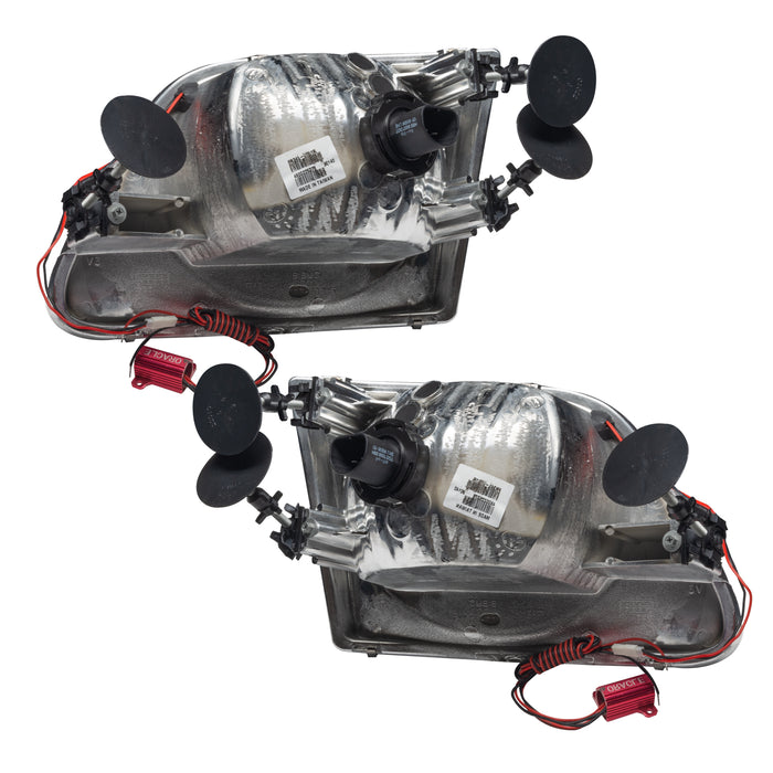 Oracle Lighting 7733-335 ORACLE Lighting 1997-2003 Ford F-150 Pre-Assembled LED Halo Headlights - Truck Part Superstore