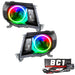 Oracle Lighting 8161-335 2005-2011 Toyota Tacoma Pre-Assembled LED Halo Headlights - (Black Housing) - Truck Part Superstore