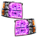 Oracle Lighting 8188-335 2007-2013 Chevrolet Silverado LED Square Style Halo Headlights (Chrome Housing) - Truck Part Superstore