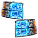 Oracle Lighting 8188-335 2007-2013 Chevrolet Silverado LED Square Style Halo Headlights (Chrome Housing) - Truck Part Superstore