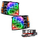 Oracle Lighting 8189-335 2007-2013 Chevrolet Silverado LED Square Style Halo Headlights - (Black Housing) - Truck Part Superstore