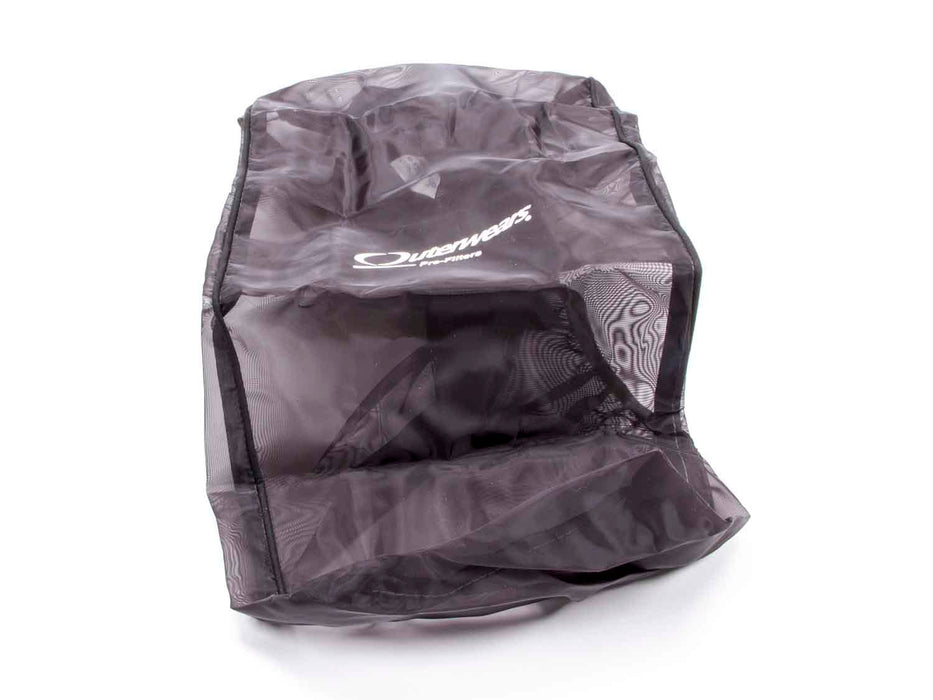 OUTERWEARS 10-1217-01 Rectangular Pre-Filter w/Top Black