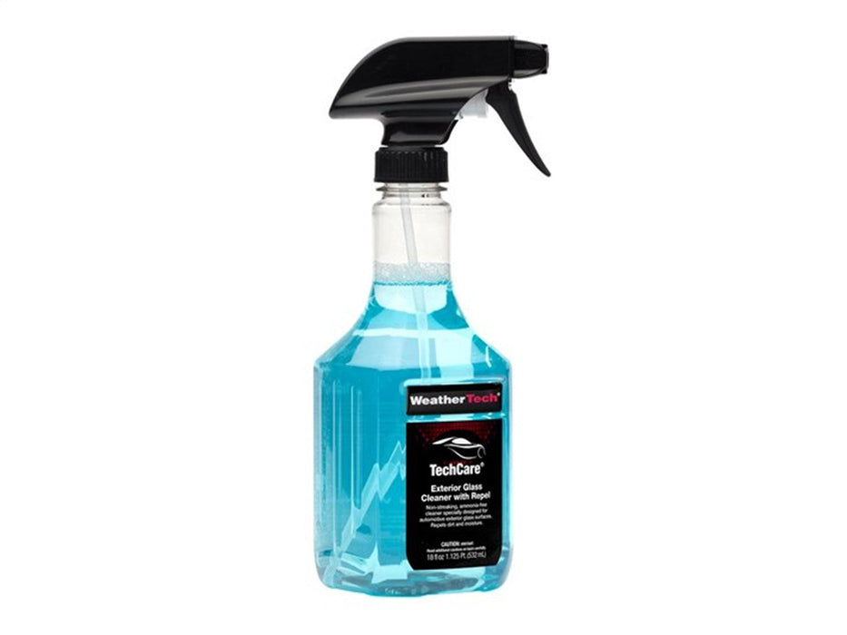 Weathertech 8LTC43K TechCare® Exterior Glass Cleaner w/Repel Kit One 18 oz. Bottle - Truck Part Superstore