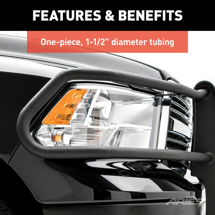 ARIES P2066 Pro Series Black Steel Grille Guard, Select Toyota 4Runner for Select Toyota 4Runner