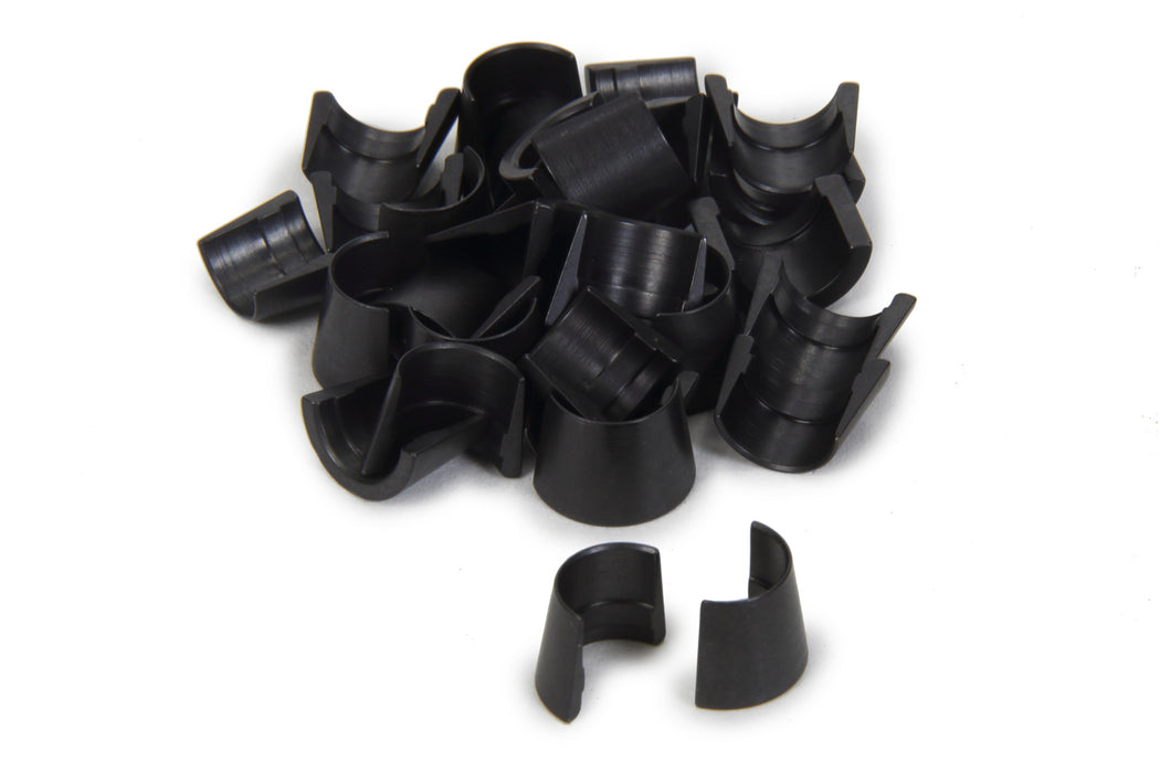PAC RACING SPRINGS PAC-L8127 Steel Valve Locks (16) Mini 8-Degree 3/8 Valve