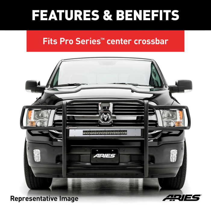 ARIES PC20OS Pro Series 30-Inch Brushed Stainless Light Bar Cover Plate