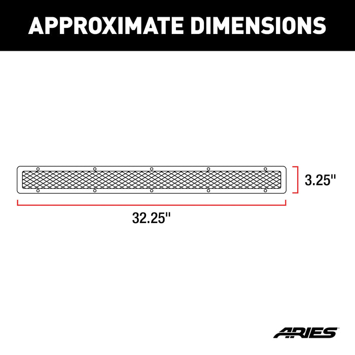 ARIES PC30MS Pro Series 30-Inch Polished Stainless Light Bar Cover Plate