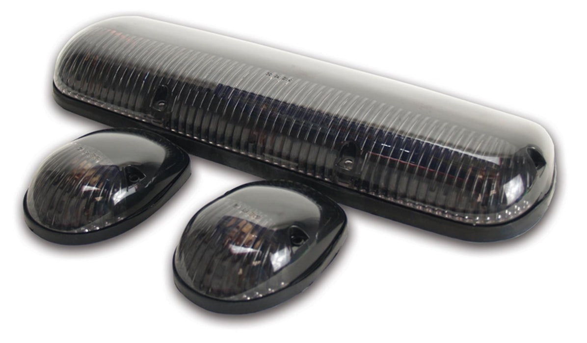 PACER PERFORMANCE 20-253S Cab Roof Lights Smoke 02-06 GM P/U LED
