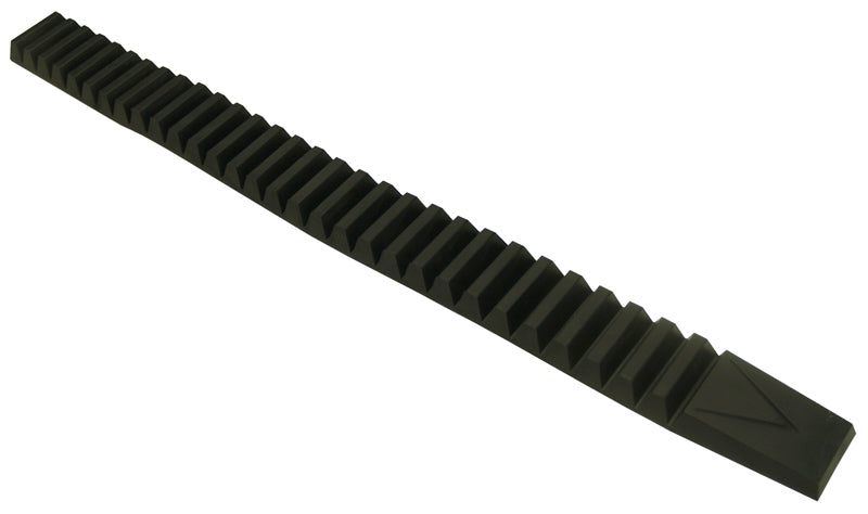 PACER PERFORMANCE 25-500 Heavy Duty Bumper Guards 28-1/2in Long Black Pair