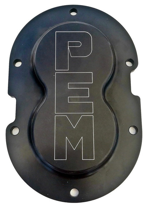 PEM QCC0040BBB6B-K Rear Cover Billet Big Bearing 6 Bolt